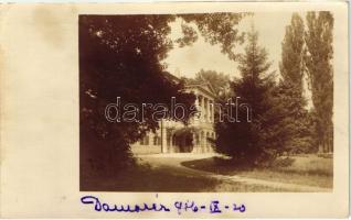 Erdőhátkarcsa, Erdőhát-Damazér-Karcsa; Bartal Aurél kastélya / castle, photo