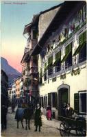 Bolzano, Bozen; Bindergasse / street