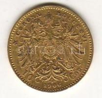 Ausztria 1906. 10K Au 3,387g T:2-