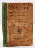 K. Beniczky Irma (szerk.): Arany Kincstár nélkülözhetetlen tanácsadó minden család és háztartás számára. Budapest, 1893, Franklin. Kiadói, foltos félvászon kötésben.