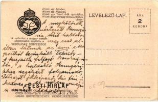 Budapest V. Szabadság tér, irredenta szobor, Észak, Pesti hírlap kiadása (EK)