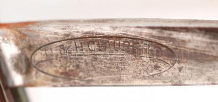 Régi, N&H Clauberg jelzésű borotva