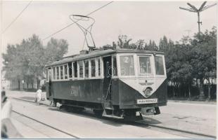 1964 Nyíregyháza, MÁV Bérház, B villamos 812 photo / Hungarian tram