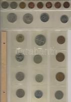 Kis hagyaték tétel 203 db főleg modern fémpénz, benne tengerentúl