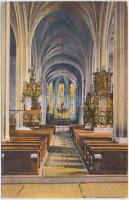 Kolozsvár, Római katolikus Szent Mihály templom, belső / church interior