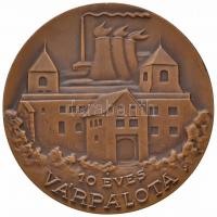 Ispánki József (1906-1992) 1961. "Dunántúli Fotókiállítás" Br emlékérem (60mm) T:1-