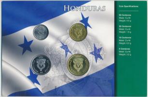Honduras 1999-2006. 5c Cu-Ni, 10c Cu-Ni, 20c Cu-Ni, 50c Cu-Ni szettben T:1-,2
Honduras 1999-2006. 5 ...
