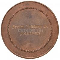 Szabó Gábor (1940-) DN "XV. Kerület Díszpolgára" Br plakett (81mm) T:2