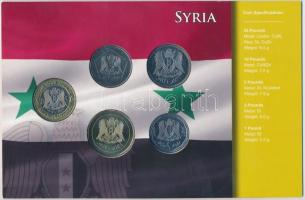 Szíria 1997-2003. 1Ł-25Ł (5xklf) fémpénz szettben T:1-,2
Syria 1997-2003. 1 Pound - 25 Pounds (5xdif...