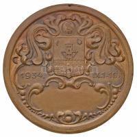 1934. "Szombathelyi ünnepi hét" aranyozott Br emlékérem "Hawel B.P." gyártói jel...