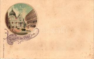 Venezia, Venice, Müller & Trüb, Aarau litho