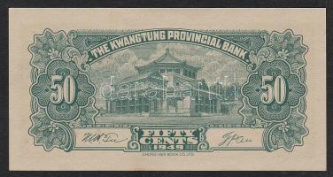 Kína/ Kwangtung Provincial Bank 1949. 50c T:I