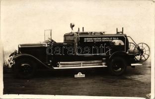 Vágsellye, 27. Járási Tűzoltó szövetség autója / fire engine automobile photo