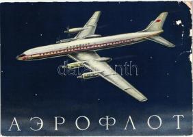 16 db MODERN repülőket ábrázoló motívum lap / 16 modern motive cards, planes