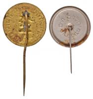 Románia 1924. "Kereskedelmi Kamarai Kongresszus Nagyvárad" Cu jelvény + Héber jelvény T:2-...