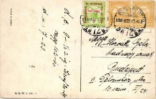 Tisztelegj, akinek tisztelgés jár B.K.W.I. 968-3 / Hungarian infantry officer s: Schönpflug (EB)