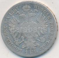 Ausztria 1867A 1Fl Ag "Ferenc József" T:2-,3 ph.
Austria 1867A 1 Florin Ag "Franz Jos...