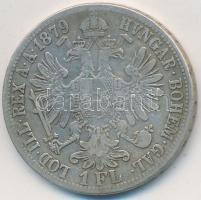 Ausztria 1879. 1Fl Ag "Ferenc József" T:2-
Austria 1879. 1 Florin Ag "Franz Joseph&qu...