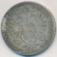 Ausztria 1885. 1Fl Ag "Ferenc József" T:2- 
Austria 1885. 1 Florin Ag "Franz Joseph&q...