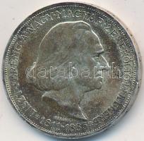 1936. 2P Ag "Liszt Ferenc" T:2- patina
Adamo P7.3