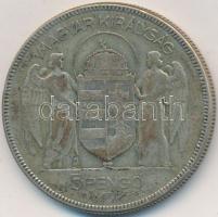 1930. 5P Ag "Horthy jobbra" T:3
Adamo P8