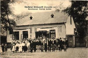 Girincs, Kornhauser Márton üzlete (EB)