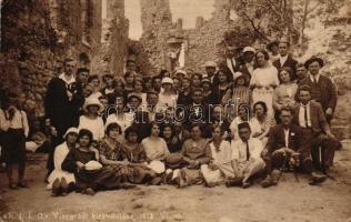 7 db RÉGI magyar és erdélyi városképes lap két fotóval és egy esküvői meghívóval; vegyes minőség / 7...