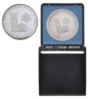 1980. 500Ft Ag + 200Ft Ag "Téli Olimpia-Lake Placid" pár, 200Ft "MNB" tokban tan...