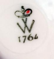 Wallendorf balerina, kézzel festett, jelzett, hibátlan, m:24 cm/ Wallendorf dancer, perfect conditio...