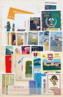 1950-2008 30 db modern magyar levélzáró