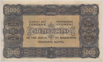 1923. 5000K nyomdahely nélkül, "T.W." jelöléssel T:restaurált