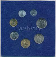 Csehszlovákia 1990. 5h-5K (7xklf) forgalmi sor eredeti tokban T:1
Czechoslovakia 1990. 5 Haleru - 5 ...