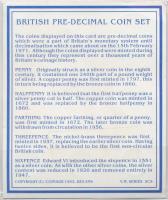 Nagy-Britannia 1937-1965. 1f-6p (5xklf) fémpénz szettben T:2
Great Britain 1937-1965. 1 Farthing - 6...