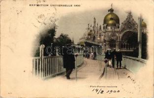 1900 Paris, Exposition Universelle; Plate-Forme roulante, sailors