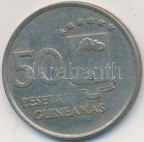 Egyenlítői-Guinea 1969. 50P Cu-Ni T:2- Equatorial Guinea 1969. 50 Pesetas Cu-Ni C:VF