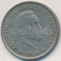 Egyenlítői-Guinea 1969. 50P Cu-Ni T:2-
Equatorial Guinea 1969. 50 Pesetas Cu-Ni C:VF