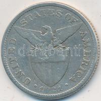 Fülöp-szigetek / Amerikai Egyesült Államok Közigazgatás 1921. 50c Ag T:3
Philippines / United States...