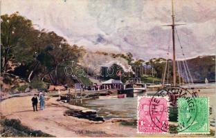 Mosman, port, ships (fl)