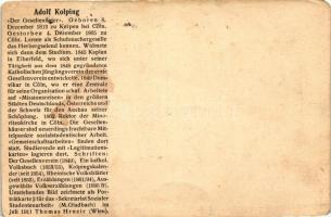 Adolph Kolping s: Th. Hrnür (small tear)