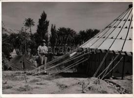 3 db MODERN fekete-fehér afrikai missziós fotó képeslap; / 3 modern black and white African missione...