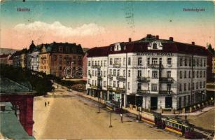 5 db RÉGI külföldi városképes lap; osztrák, lengyel, olasz / 5 old foreign town-view postcards; Aust...