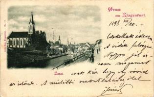 Klagenfurt - 6 old postcards