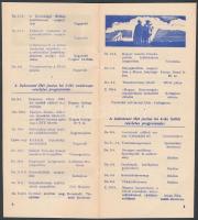 1934 A Debreceni hét tájékoztató füzete részletes programleírással, hirdetésekkel, meghívóval a borb...