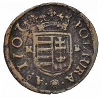 1707KB Rézpoltúra "II. Rákóczi Ferenc" (2,02g) T:3
Hungary 1707KB Poltura "Francis II...