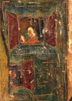 Jelzés nélkül: Derűs nap. Olaj, farost, 64×49 cm