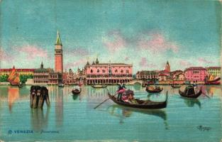 Venice, Venezia, litho s: Menegazzi