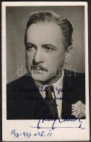 1947 Ajtay Andor dedikált színészfotólap