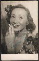 1947 Fejes Teri dedikált színészfotólap