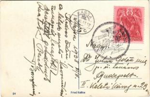 Kassa, Nemzeti színház, Szent Erzsébet Székesegyház, villamos / theatre, cathedral, tram, flower �...