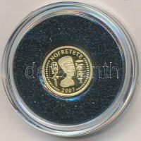 Togo 2007. 1500Fr Au "Nofertiti" (0.5g/0.999) T:PP Togo 2007. 1500 Francs Au "Nefertiti" (0.5g/0.999) C:PP